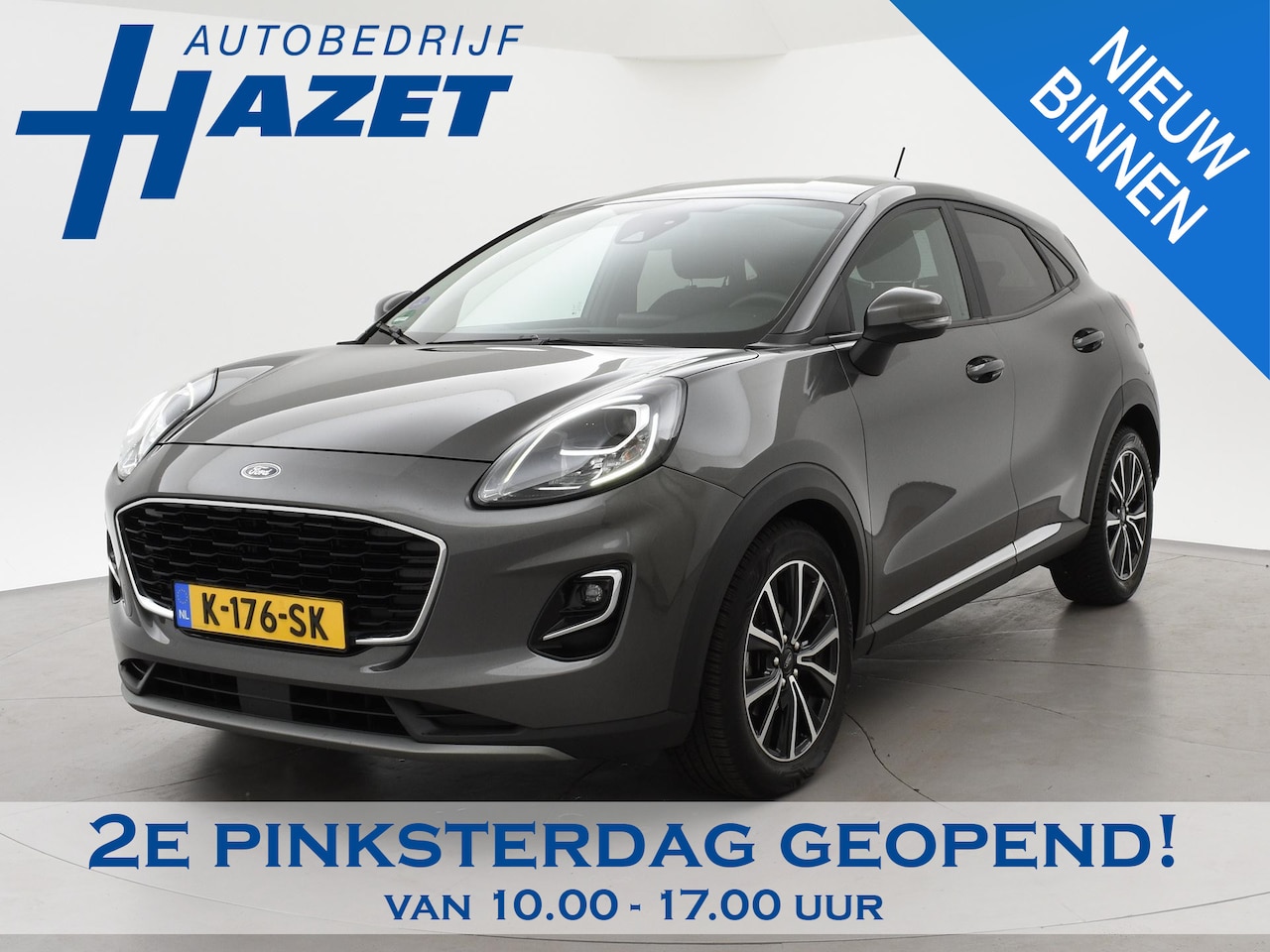 Ford Puma - 1.0 ECOBOOST HYBRID TITANIUM + WINTERPACK | APPLE CARPLAY | LED | DAB | PRIVACY GLASS - AutoWereld.nl