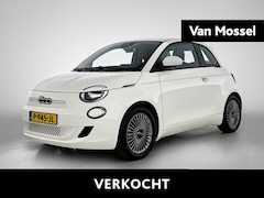 Fiat 500 - Icon 42 kWh | Lage km stand | Apple carplay/Android auto | Stoelverwarming | Keyless entry