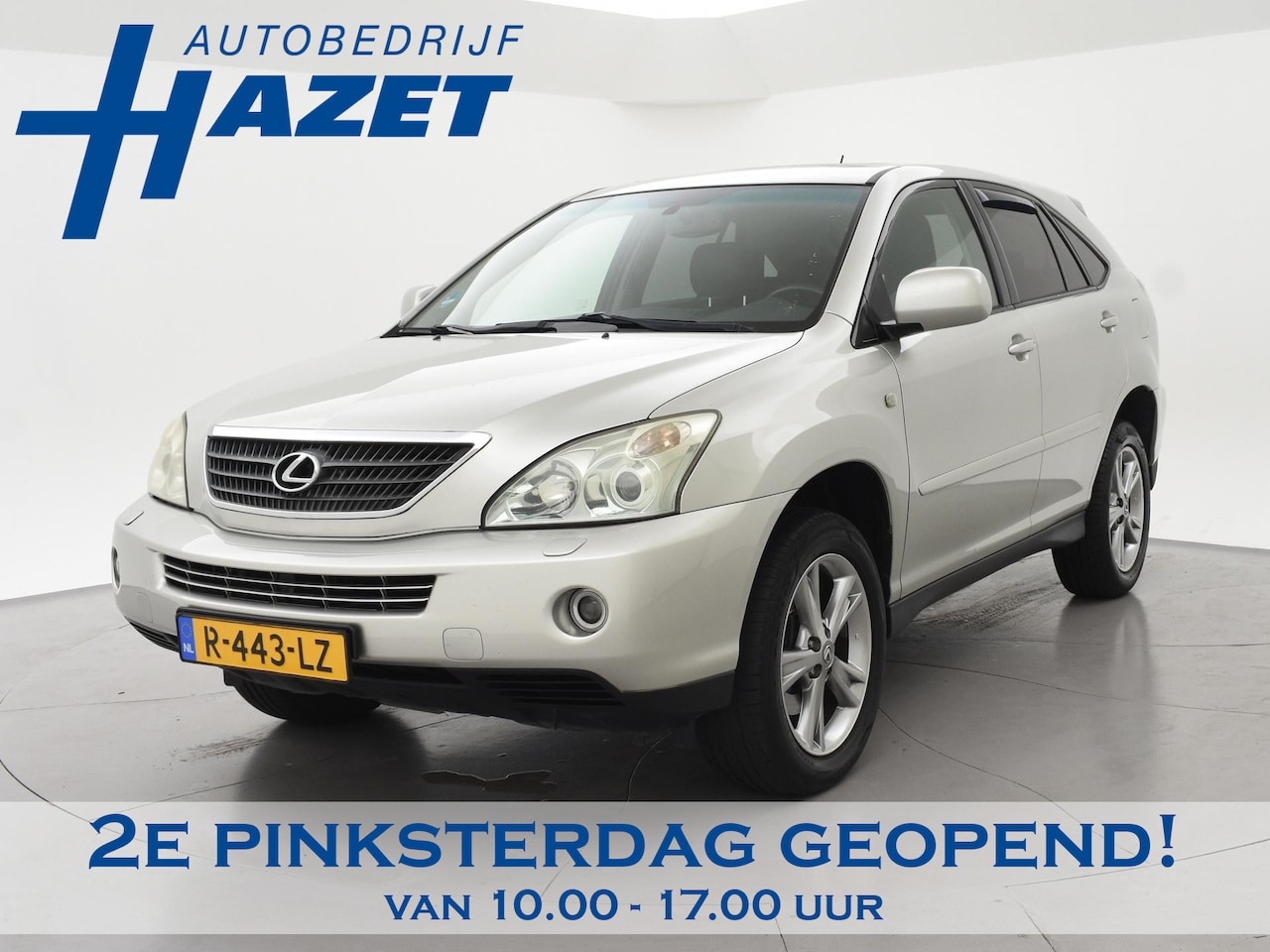 Lexus RX - 400h 4WD 272 PK PLATINUM AUT. *YOUNGTIMER* + CAMERA | SCHUIFDAK | LEDER | STOELVERW. - AutoWereld.nl