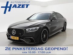 Mercedes-Benz S-klasse - AMG 63 S E 802 PK PERFORMANCE + BURMESTER 4D | KERAMISCHE REMMEN | NIGHT PACKAGE