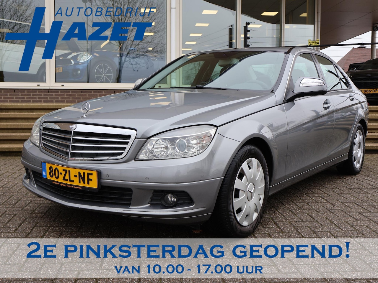 Mercedes-Benz C-klasse - 200 CDI 136 PK AUT. BUSINESS CLASS + TREKHAAK | NAVIGATIE | ORIG. NL - AutoWereld.nl