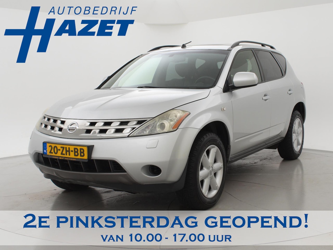 Nissan Murano - 3.5 V6 *INCL. BTW* + LEDER / TREKHAAK / CAMERA - AutoWereld.nl