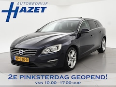 Volvo V60 - 2.4 D6 TWIN ENGINE *EURO 6* 285 PK + SCHUIFDAK | LEDER | STOELVERW