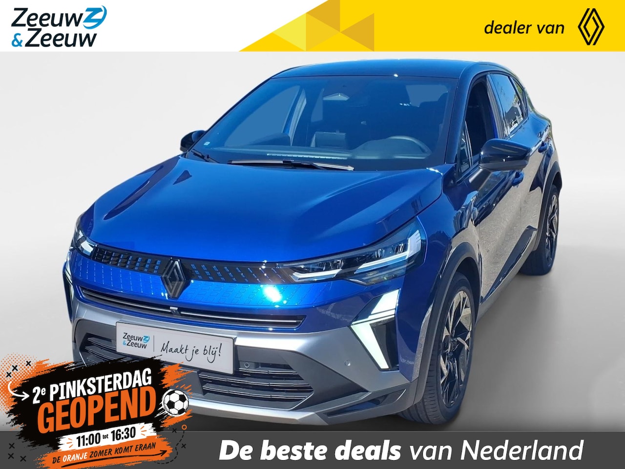 Renault Captur - 1.8 Hybrid esprit Alpine | Nu leverbaar met €2.500,- EXTRA Zeeuw & Zeeuw korting en 5 jaar - AutoWereld.nl