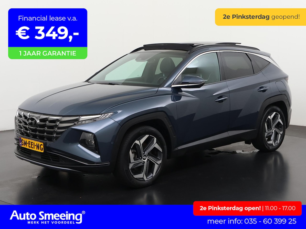 Hyundai Tucson - 1.6 T-GDI PHEV Premium Sky 4WD | Panoramadak | Trekhaak | Stoelventilatie | Zondag open! - AutoWereld.nl