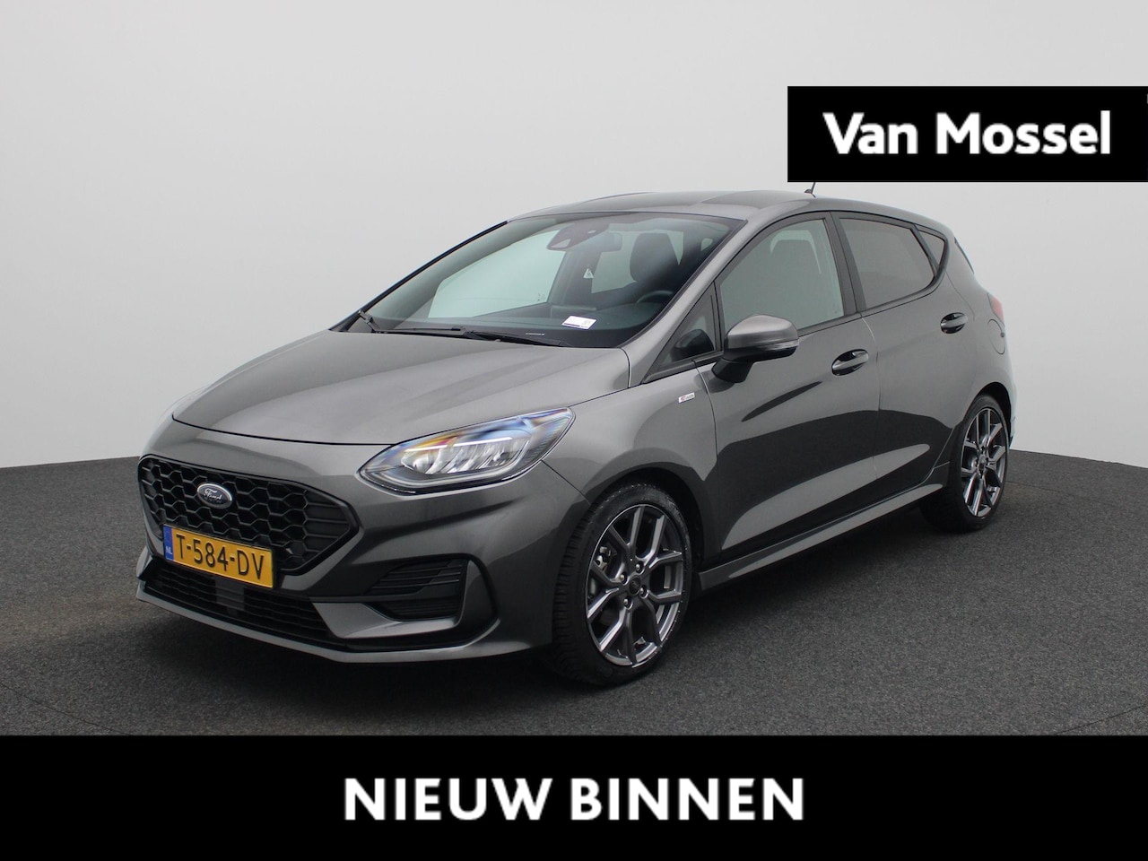 Ford Fiesta - 1.0 EcoBoost Hybrid ST-Line X | LED | Camera + PDC | Winterpack | Navi | Airco | LMV | Key - AutoWereld.nl