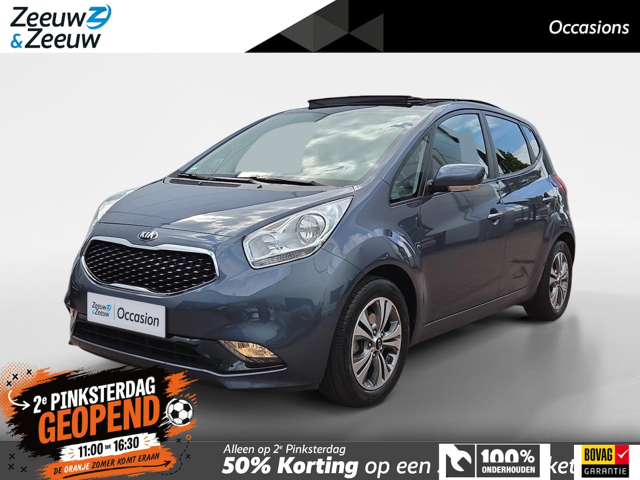 Kia Venga - 1.4 CVVT Edition | Camera | Trekhaak| Panorama dak | Dealer onderhouden | Navigatie | Crui - AutoWereld.nl