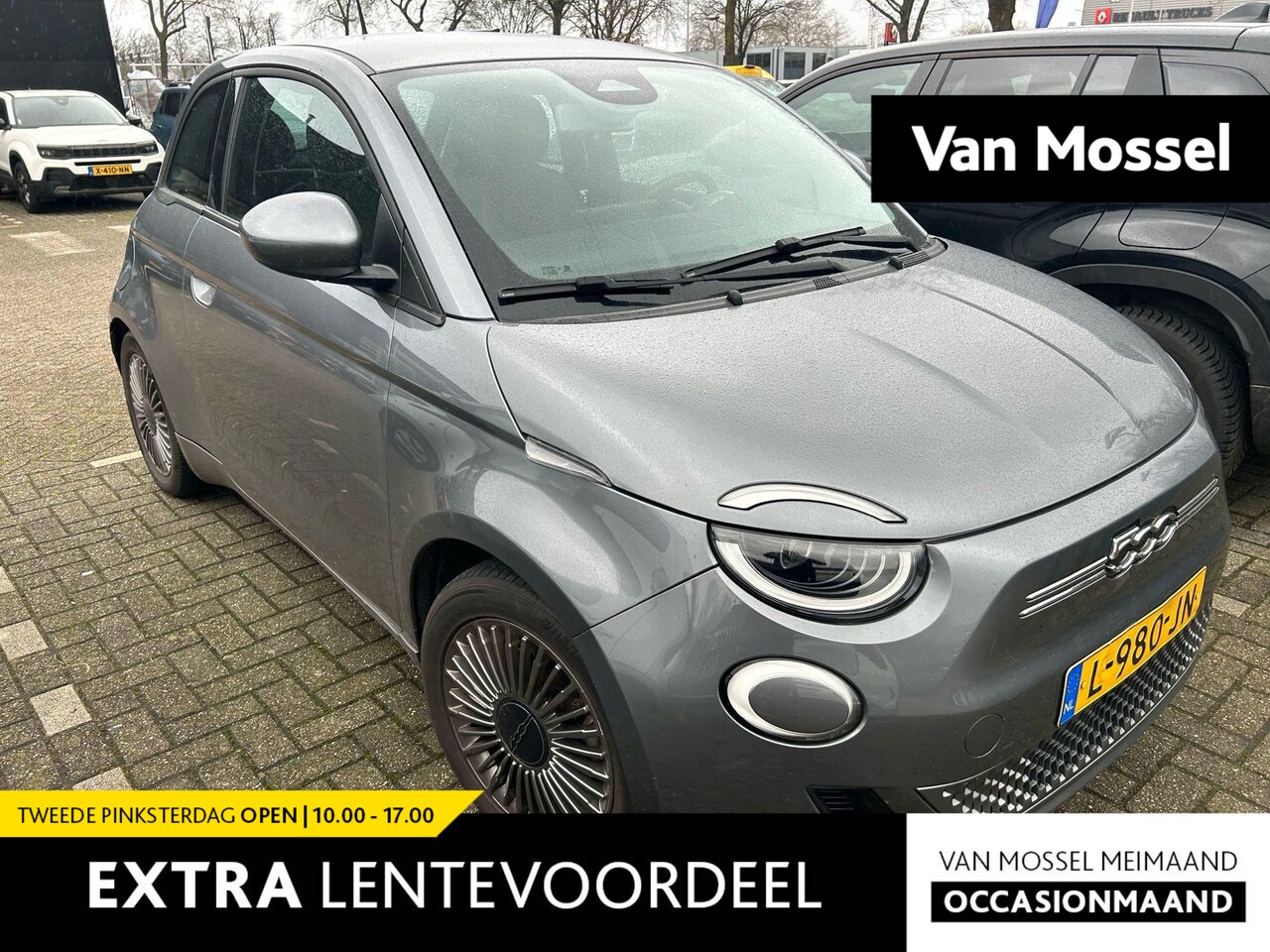 Fiat 500 - Icon 42 kWh | Navigatie | Camera | Parkeersensoren | Stoelverwarming | Cruise control | Cl - AutoWereld.nl