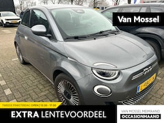 Fiat 500 - Icon 42 kWh | Navigatie | Camera | Parkeersensoren | Stoelverwarming | Cruise control | Cl