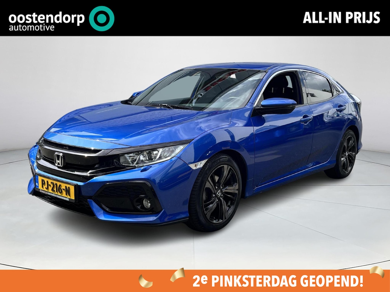 Honda Civic - 1.0 i-VTEC Elegance | Complete auto | Camera | Dealer onderhouden - AutoWereld.nl