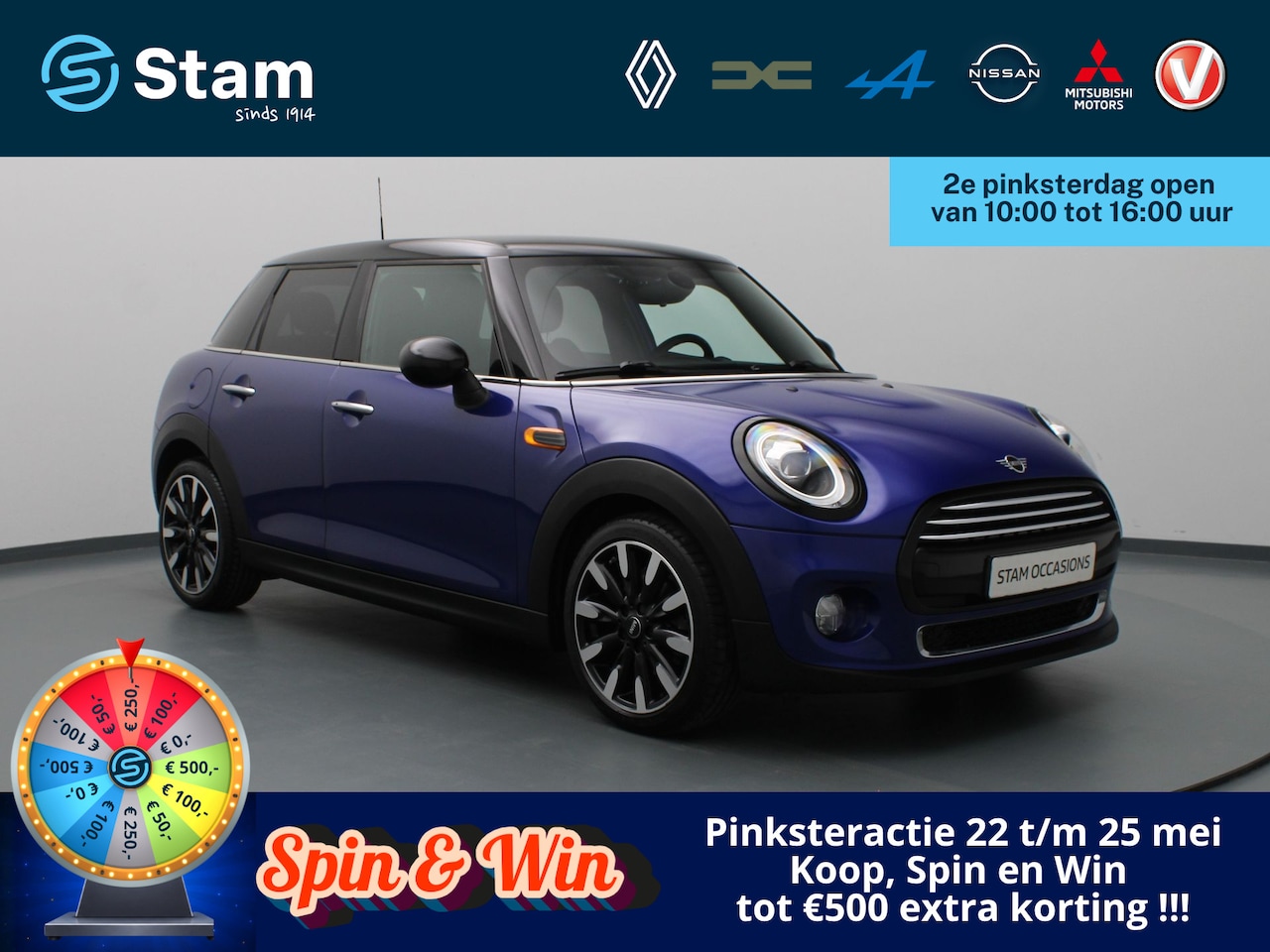 MINI Cooper - Mini 136pk Chili Automaat Navig | Cruise Contol | Stoelverwarming voor - AutoWereld.nl