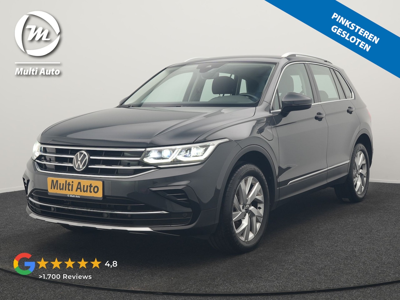 Volkswagen Tiguan - 1.4 TSI eHybrid Elegance PHEV 245pk | Adaptive Cruise | Camera | Sfeerverlichting | Stoele - AutoWereld.nl