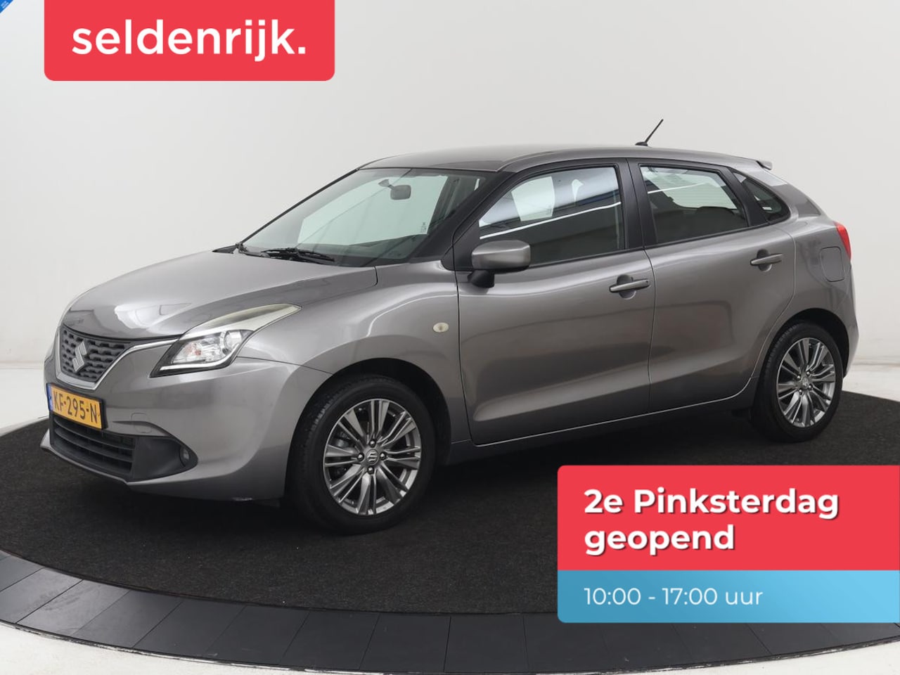 Suzuki Baleno - 1.2 Exclusive | 77.500km NAP | Stoelverwarming | Xenon | Carplay | Camera | Trekhaak | Blu - AutoWereld.nl