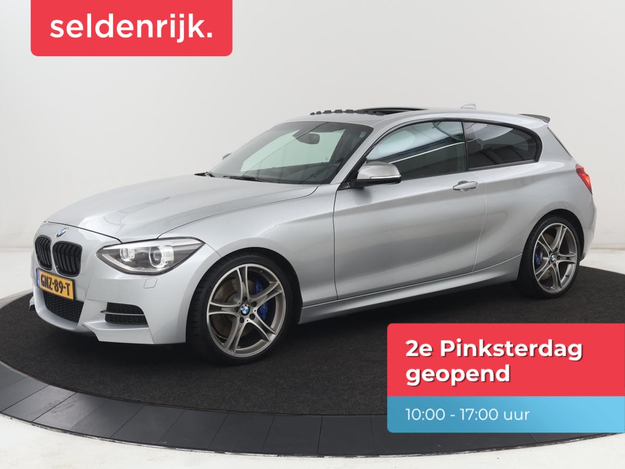 BMW 1-serie - M135i xDrive High Executive | Schuifdak | Leder | Stoelverwarming | Memory | Bi-Xenon | Pa - AutoWereld.nl