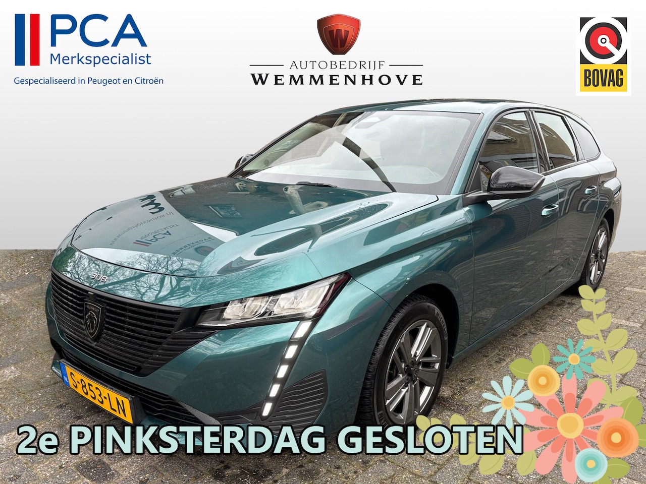 Peugeot 308 SW - 1.2 PureTech Automaat active Pack Business Distributieriem is/ wordt vervangen/Automaat/Ai - AutoWereld.nl