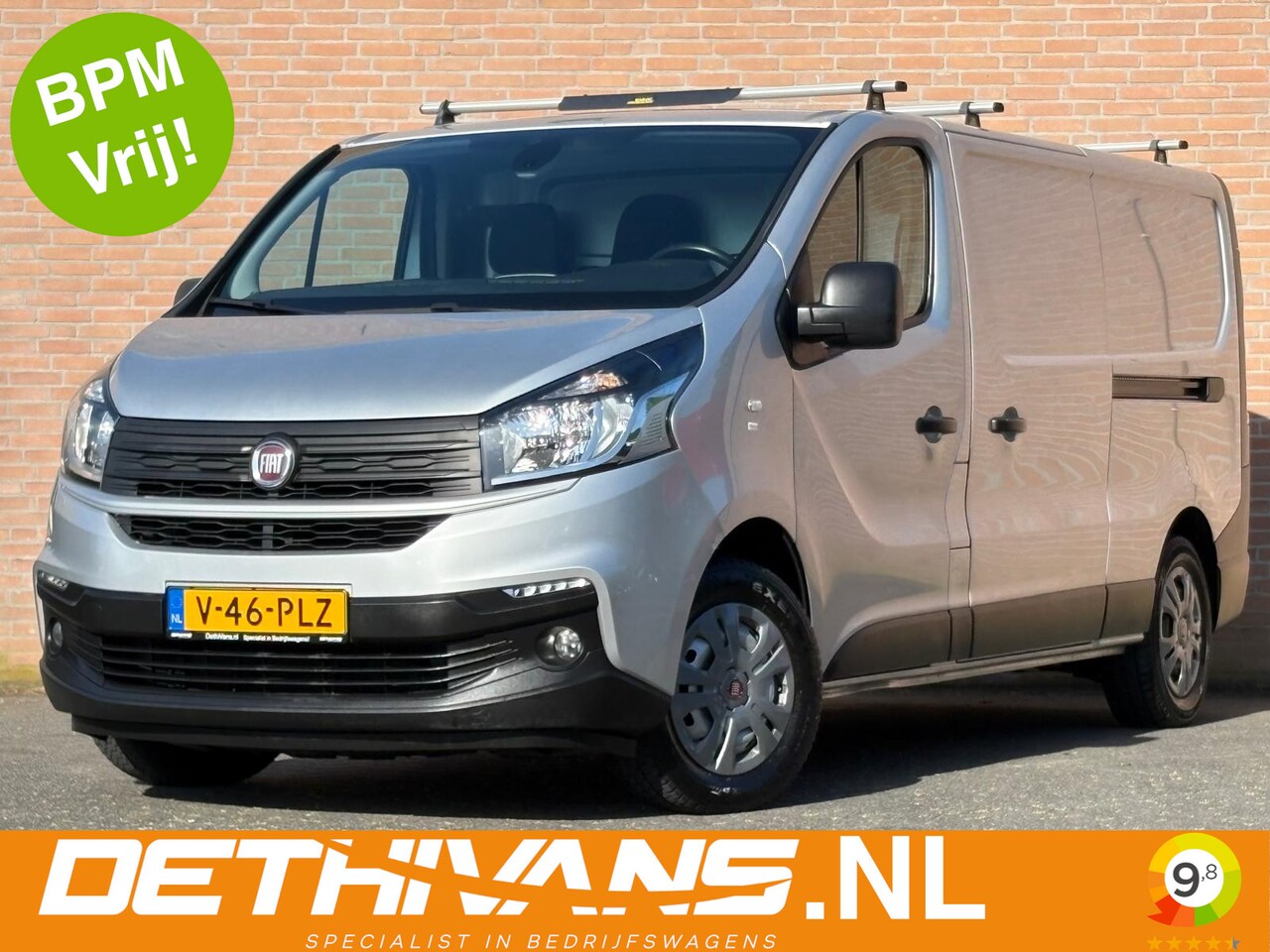 Fiat Talento - 2.0MJ 145PK Lang / 2x Schuifdeur / Camera / Cruisecontrol / Euro6 - AutoWereld.nl