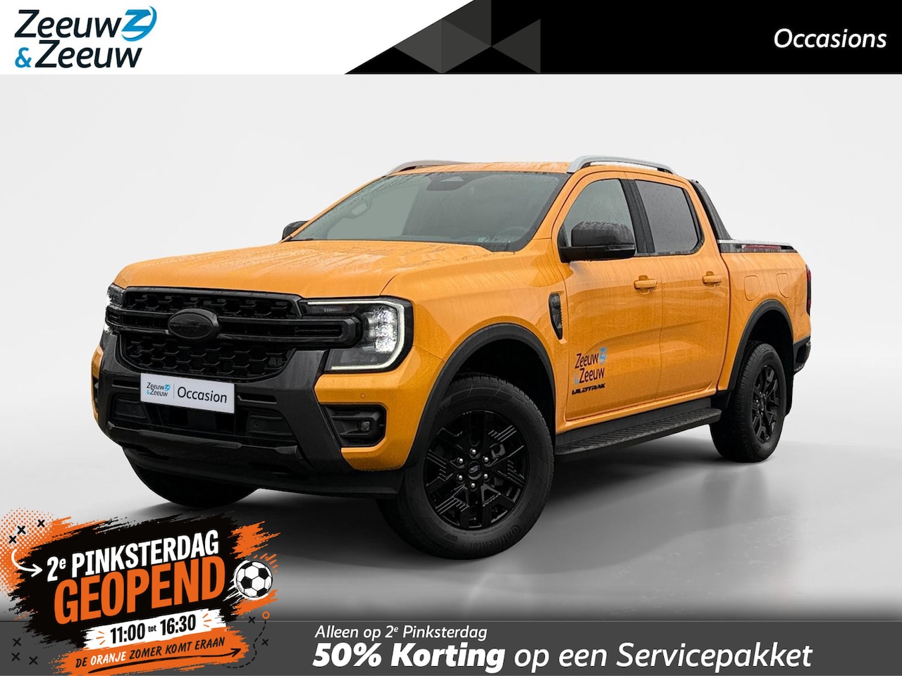 Ford Ranger - Wildtrak 2.3 PHEV 279pk 10-traps automaat | Handbediende rollertop | Trekhaak | Navigatie - AutoWereld.nl