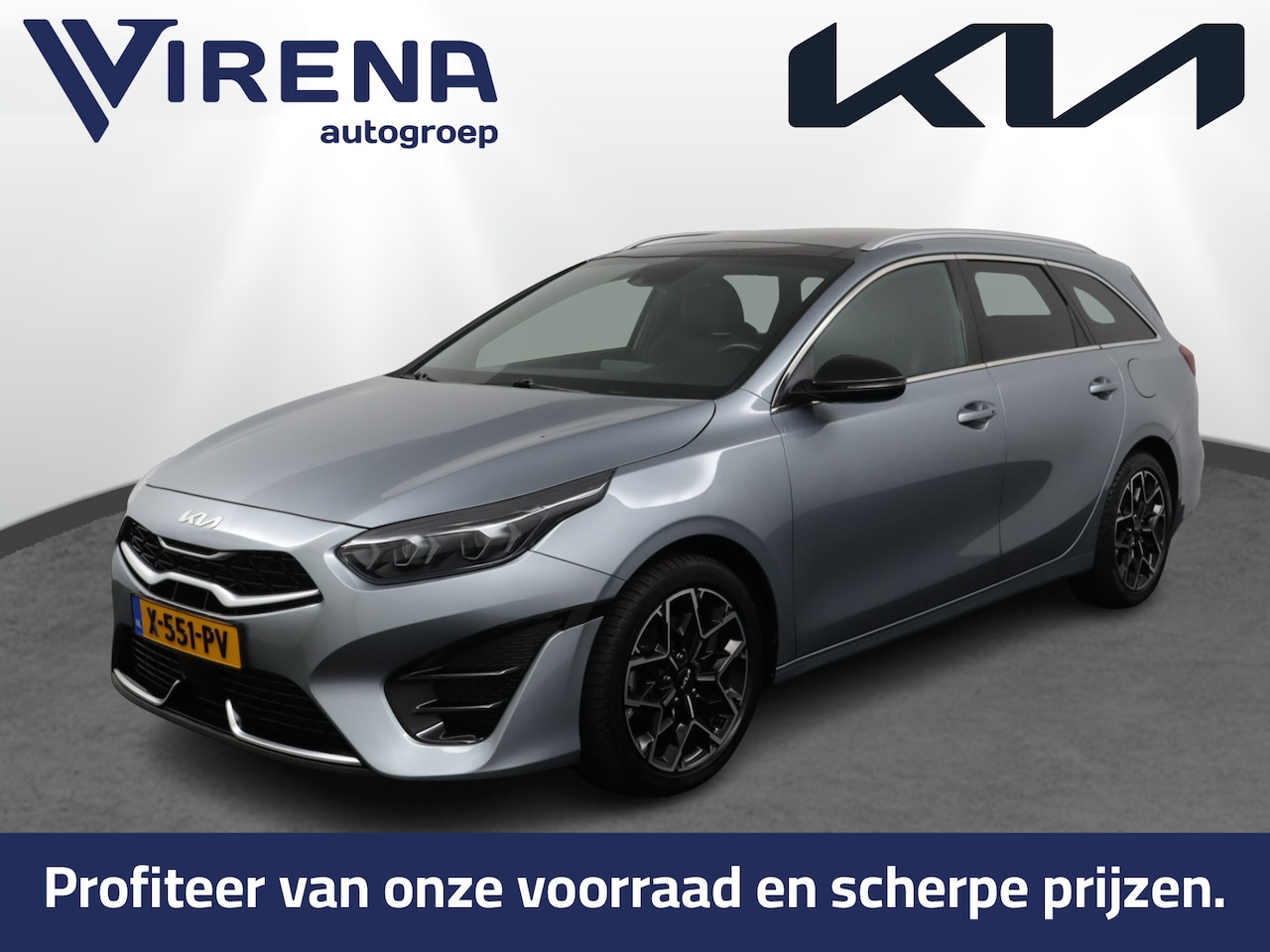 Kia Cee'd Sportswagon - Ceed 1.5 T-GDi GT-Line Navigatie - Achteruitrijcamera - Panoramadak - Stoelverwarming - Vi - AutoWereld.nl