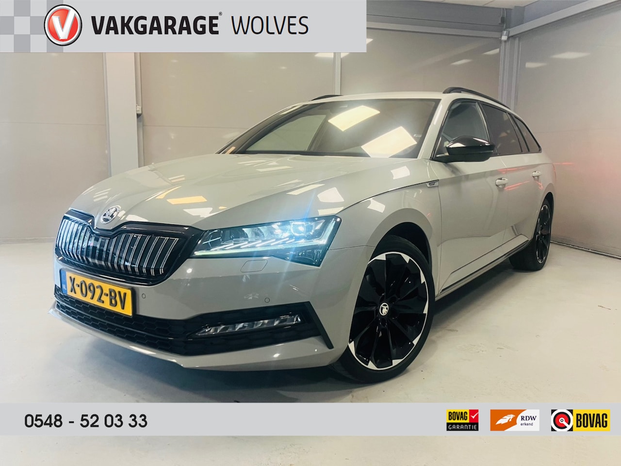 Skoda Superb Combi - Sport Line 1.4 TSI iV PHEV | Canton geluidsinstallatie | Camera | Trekhaak | - AutoWereld.nl