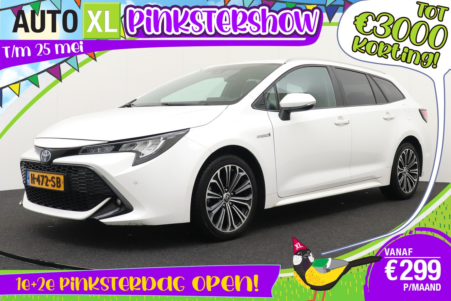 Toyota Corolla Touring Sports - 2.0 Hybrid Business+ Trekhaak Camera Adapt.Cruise - AutoWereld.nl