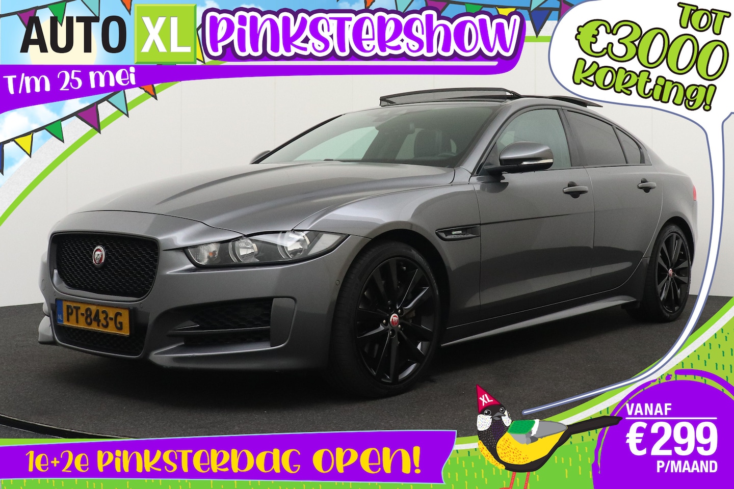 Jaguar XE - 2.0 200 PK Portfolio Pano-dak Digi.Dash Trekhaak Camera Merdian - AutoWereld.nl