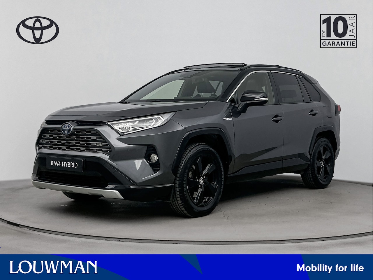 Toyota RAV4 - 2.5 Hybrid Bi-Tone Limited | Navigatie | Panoramadak | Stoelverwarming | Leder | - AutoWereld.nl