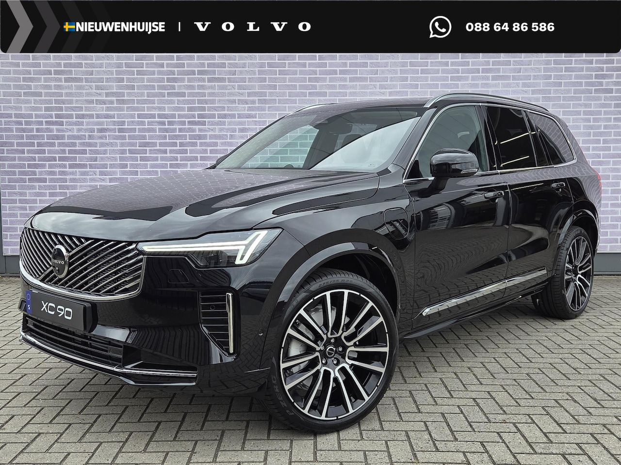 Volvo XC90 - T8 Plug-in hybrid AWD Ultra Bright Executive Edition | Luchtvering | Gelaagd Glas | Bowers - AutoWereld.nl