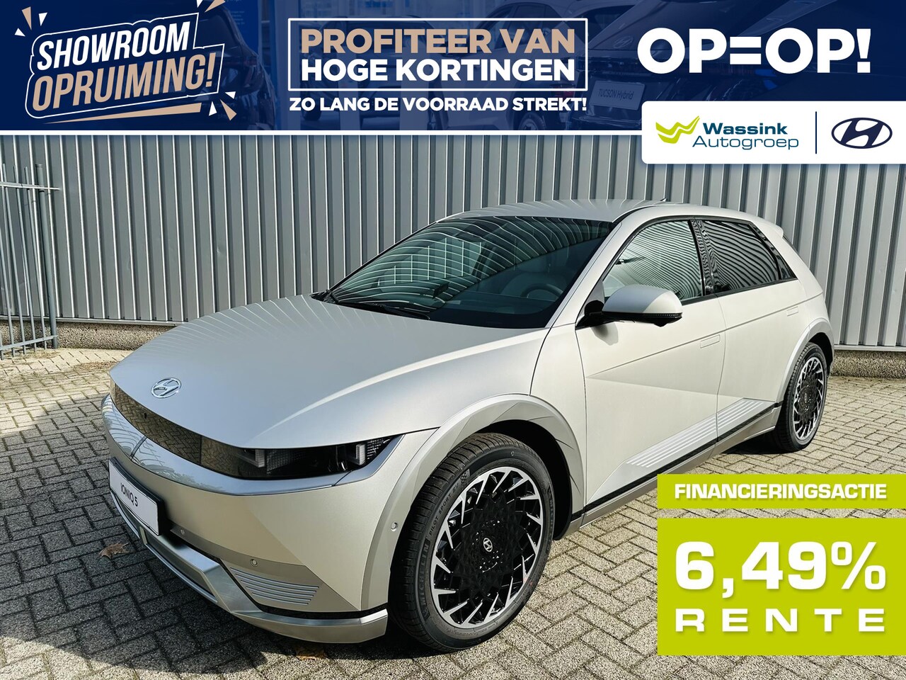 Hyundai IONIQ 5 - 77,4 kWh 229pk RWD Lounge | SHOWROOMKORTING | - AutoWereld.nl