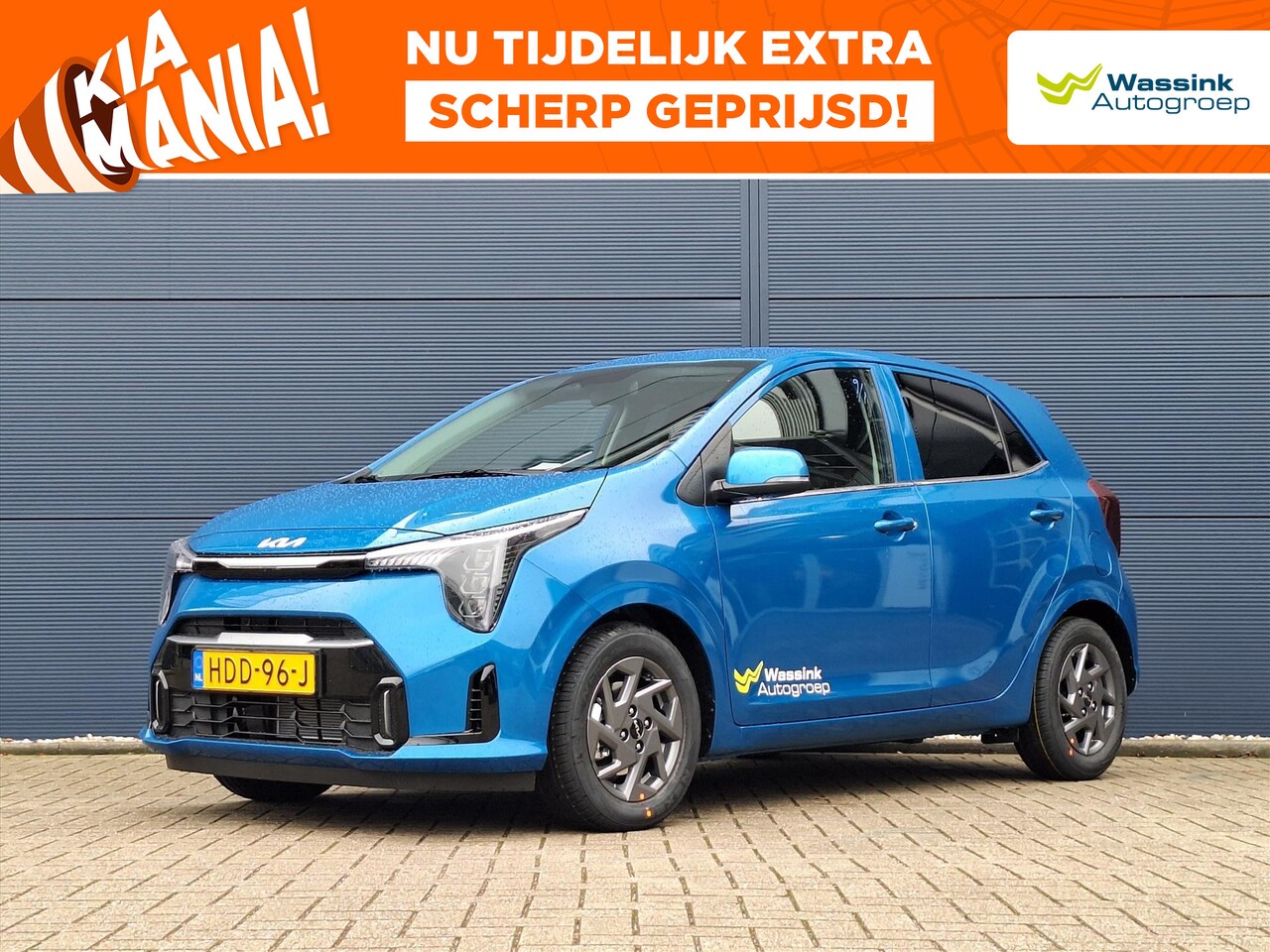Kia Picanto - 1.0 DPi 63pk 4-zits DynamicPlusLine | Navigatie | Apple Carplay / Android Auto | Full LED - AutoWereld.nl