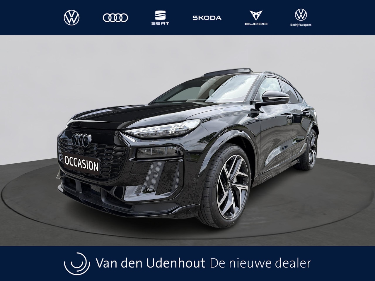 Audi Q6 Sportback e-tron - S edition performance 100 kWh 306Pk / Luchtvering / Panodak / Winterpakket - AutoWereld.nl