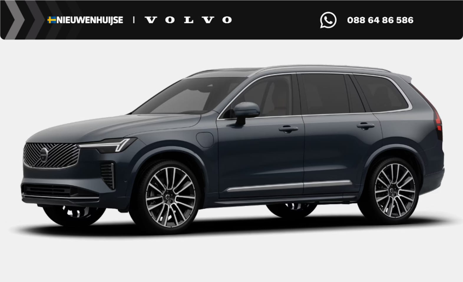 Volvo XC90 - T8 Plug-in hybrid AWD Ultra Bright Executive Edition | Luchtvering | Gelaagd Glas | Bowers - AutoWereld.nl
