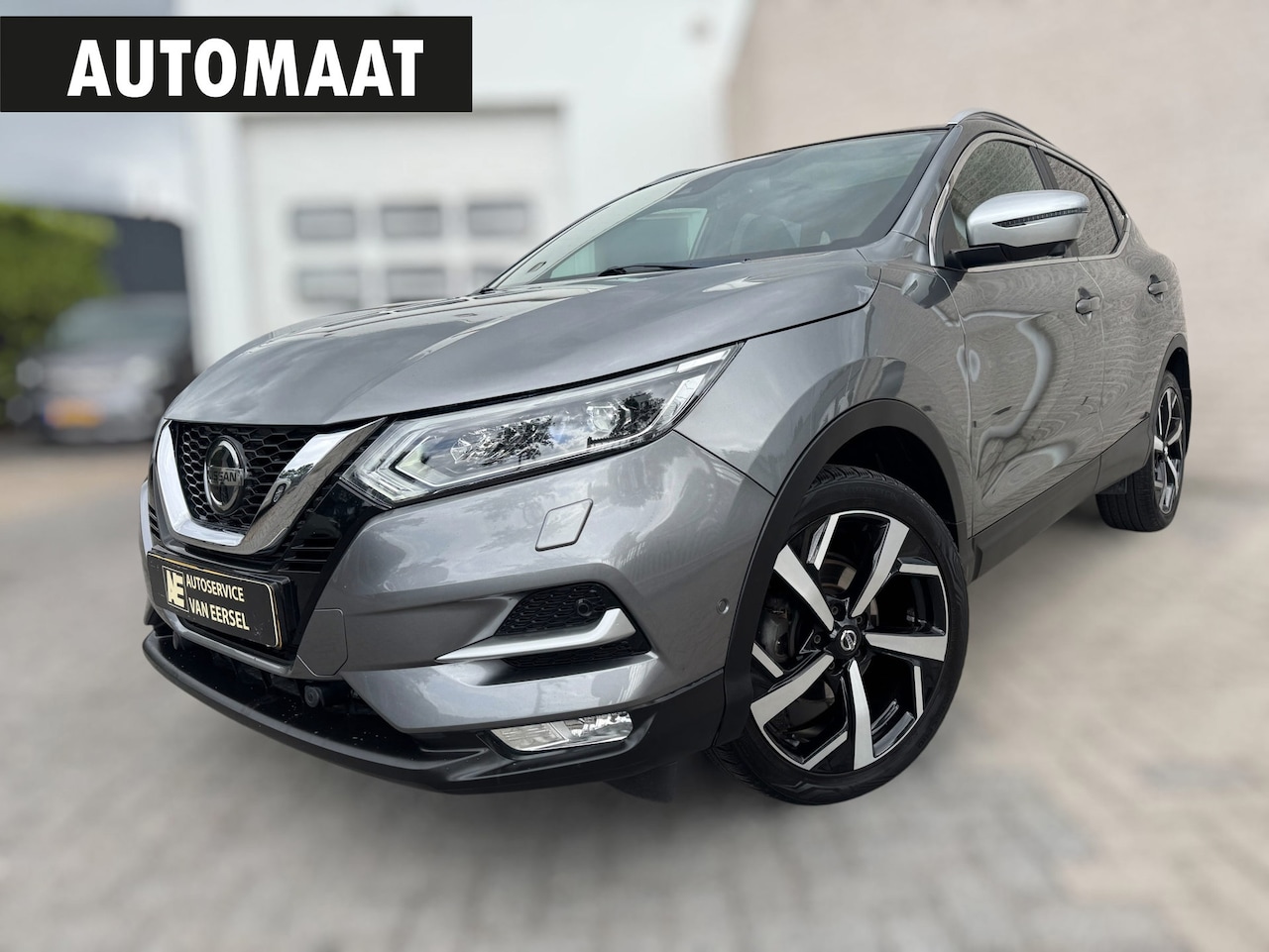 Nissan Qashqai - 1.2 Tekna+ 360 CAMERA / STOELVERW. / PANO / NAVI / PDC / TREKHAAK / LEDER / CRUISE / ECC / - AutoWereld.nl
