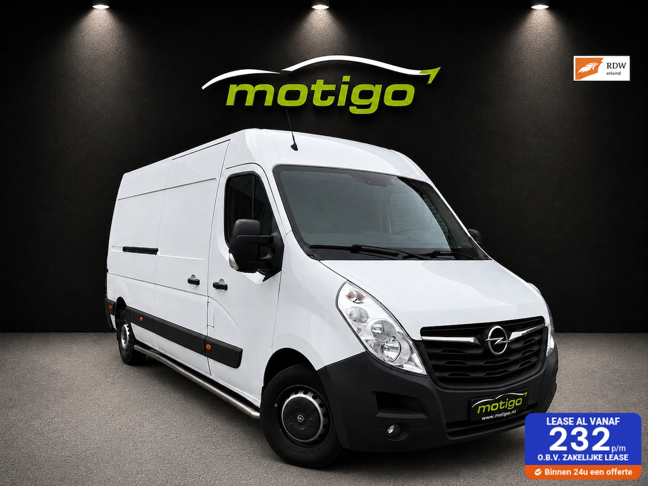 Opel Movano - bestel 2.3 Turbo L3H2 Clima Airco Cruise Euro 6 - AutoWereld.nl