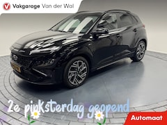 Hyundai Kona - 1.6 T-GDi N-Line 199PK Automaat-Trekhaak-Navigatie-Cr.contr-Clima-Camera-LED-Parkeersensor