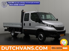 Iveco Daily - 50C21 Open Laadbak Dubbele Cabine Hi-Matic Automaat | 7-Peroons | Camera | Led | 3500Kg Tr