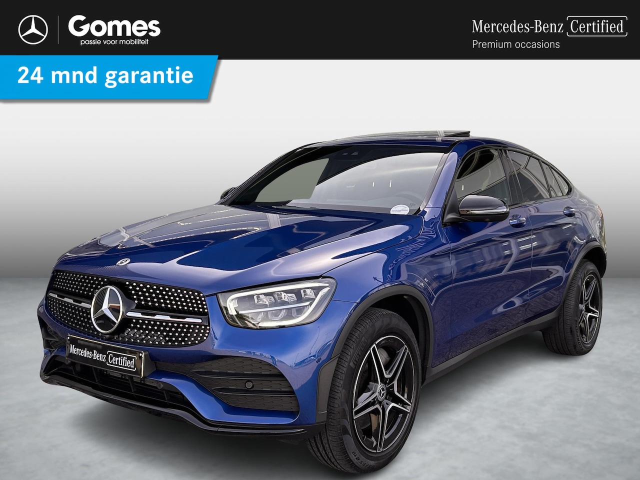 Mercedes-Benz GLC-klasse Coupé - 300e 4MATIC Business Solution AMG | Panoramadak | Memory | Cruise Control - AutoWereld.nl