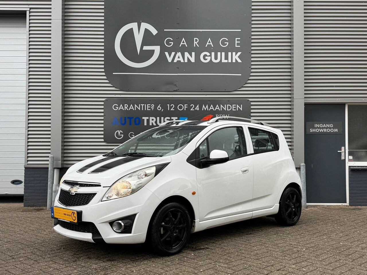Chevrolet Spark - 1.0 68PK LPG 16V LS Bi-Fuel Airco,Leder,Isofix,Dakrail,ParkeerSensoren,Armsteun,Lmv,Usb,Ra - AutoWereld.nl