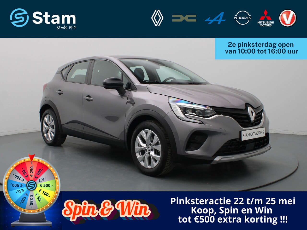 Renault Captur - E-Tech Hybrid 145pk Zen automaat Cruise | Climate | Carplay | Parkeersens. v+a - AutoWereld.nl