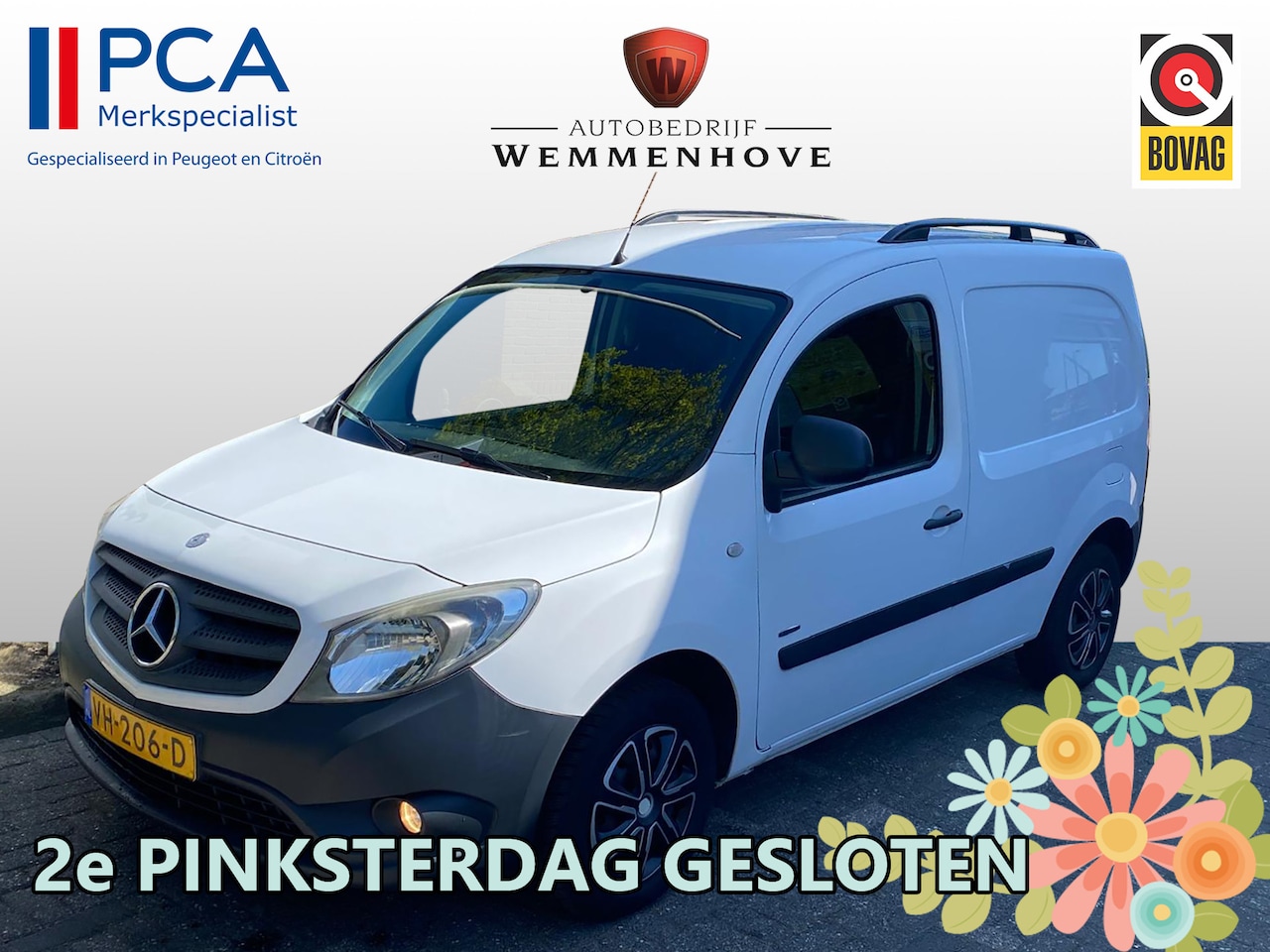 Mercedes-Benz Citan - 108 CDI BlueEFFICIENCY Airco/Schuifdeur - AutoWereld.nl