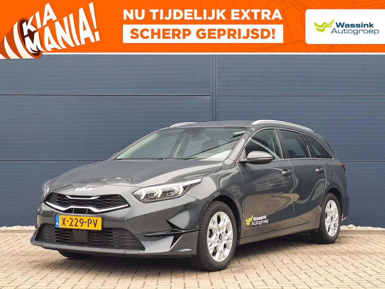 Kia Cee'd Sportswagon - Ceed Sw 1.0 T-GDi 120pk DynamicLine I 16"Lichtmetalen Velgen | Camera | Cruise Control | A - AutoWereld.nl