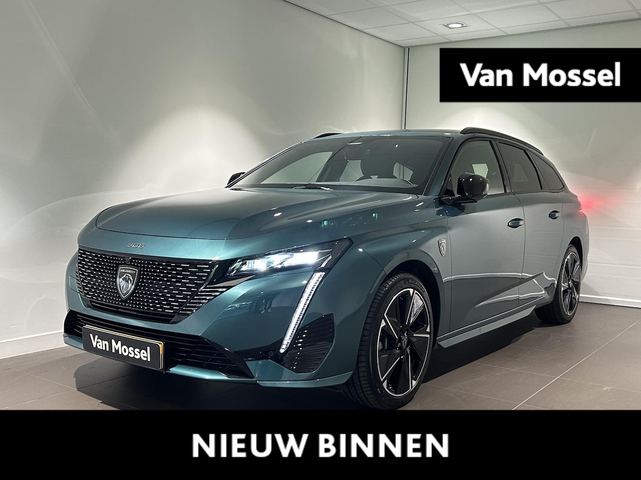 Peugeot e-308 SW - GT Avantage EV 54 kWh | STOEL EN STUUR VERWARMING | ELEKTRISCHE KOFFERKLEP | ALCANTARA | C - AutoWereld.nl
