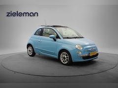 Fiat 500 - 0.9 TwinAir Lounge Automaat - Panorama, Airco, Half Leer