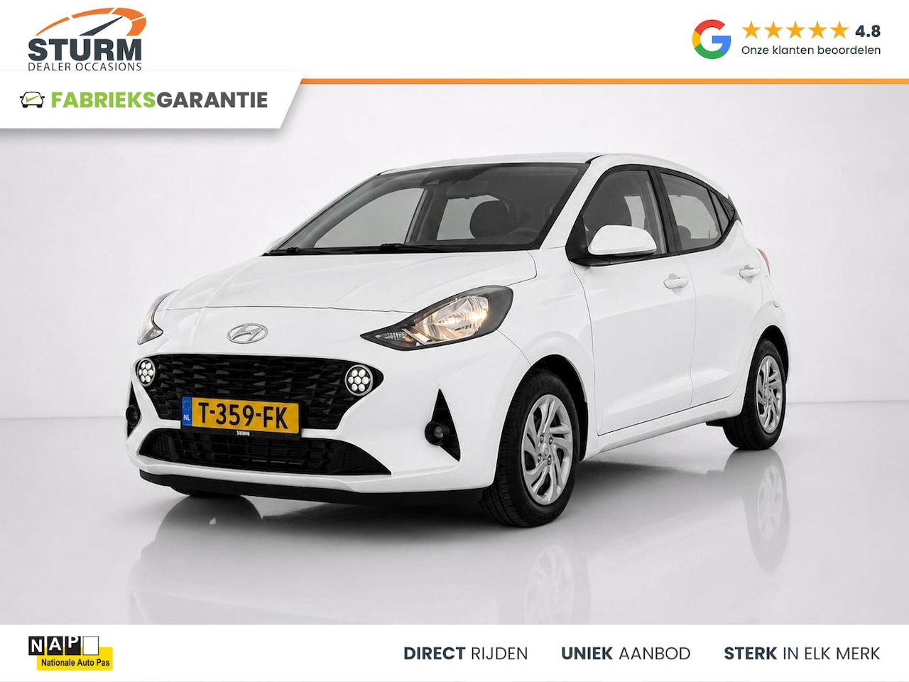 Hyundai i10 - 1.0 Comfort Smart NL-Auto, unieke KM-Stand! - AutoWereld.nl