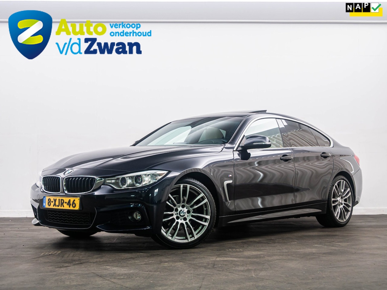 BMW 4-serie Gran Coupé - 420i High Executive Pano/M-sport/Nav! - AutoWereld.nl