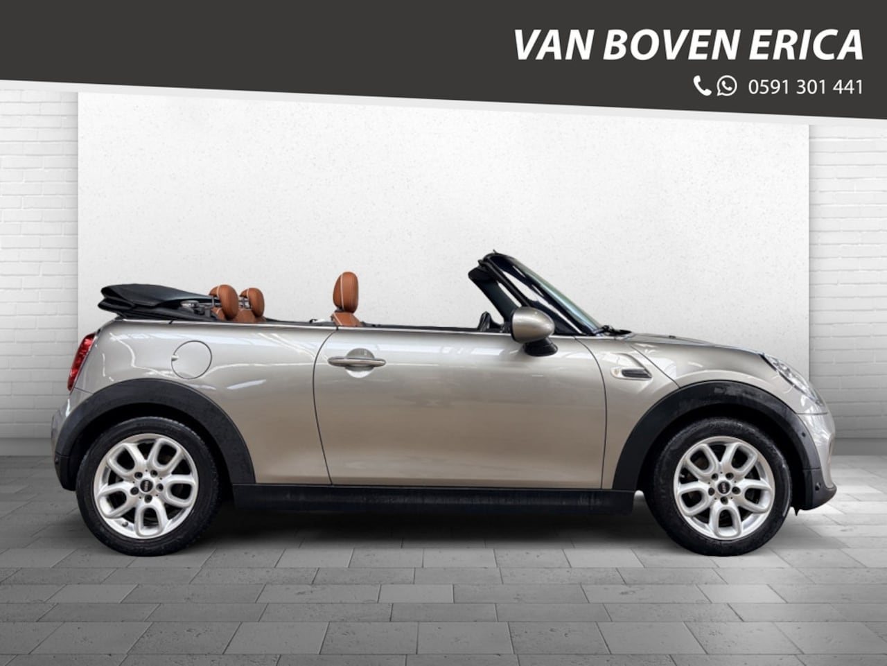 MINI Cabrio - Cooper Chili Leder Cruise Clima Navi Pdc - AutoWereld.nl