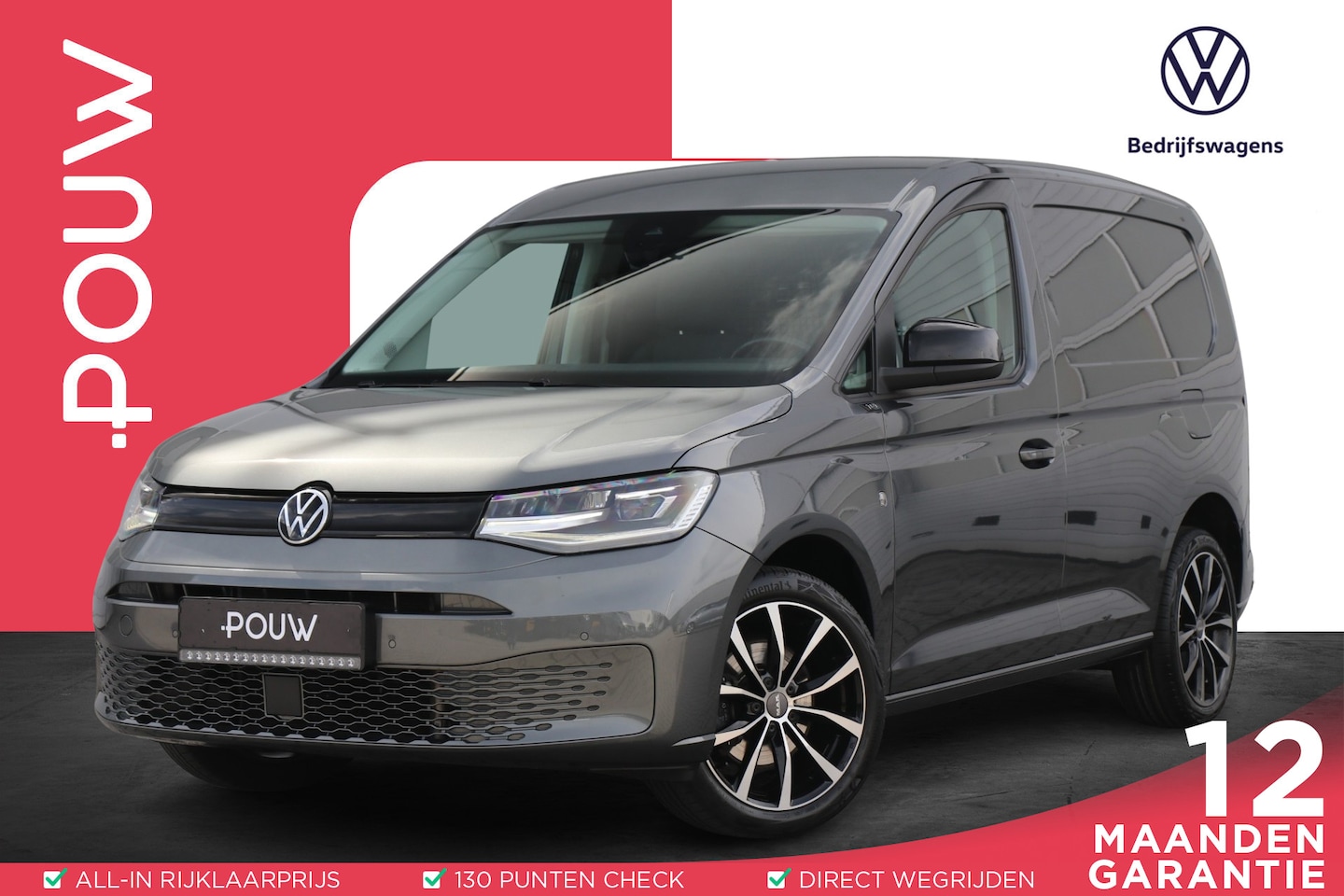 Volkswagen Caddy Cargo - 2.0 TDI 122pk DSG 1st Edition | Trekhaak | Achteruitrijcamera | Navigatie | App Connect | - AutoWereld.nl