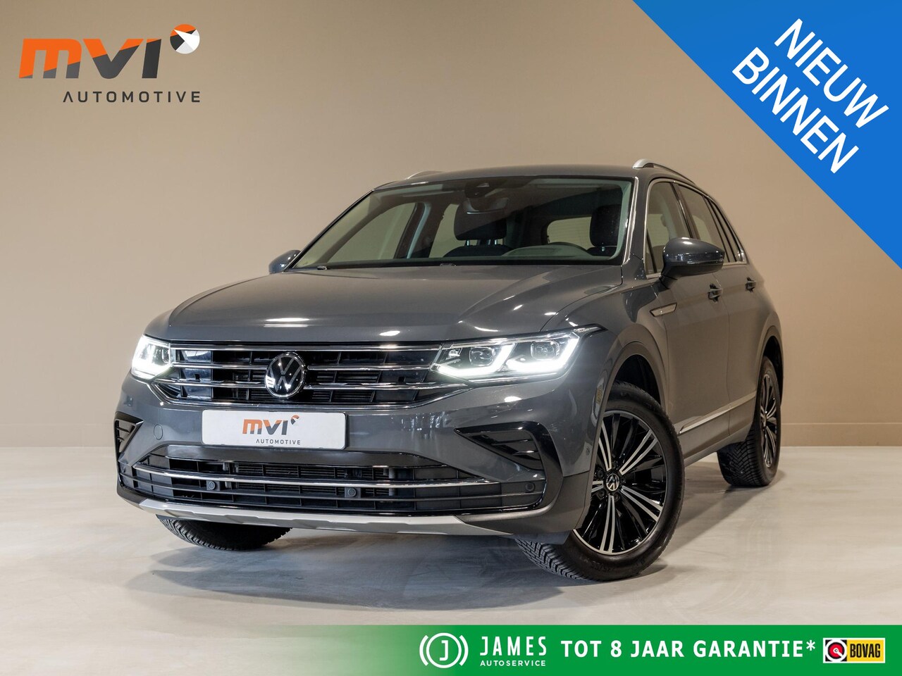 Volkswagen Tiguan - 2.0 TSI 4Motion Elegance / 190pk / Trekhaak / Achteruitrij camera / Stoel verwarming voor - AutoWereld.nl