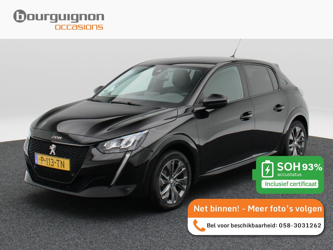 Peugeot e-208 - EV Allure 50 kWh 136 Pk | 360° Camera | Climatronic | Bluetooth | Navigatie | Cruise Contr - AutoWereld.nl