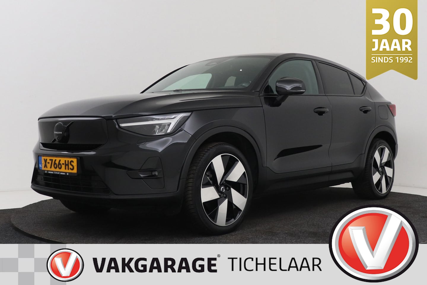 Volvo C40 - Single Motor Extended Range Ultimate 82 kWh | Trekhaak | Panoramadak | Harman/Kardon | 360 - AutoWereld.nl