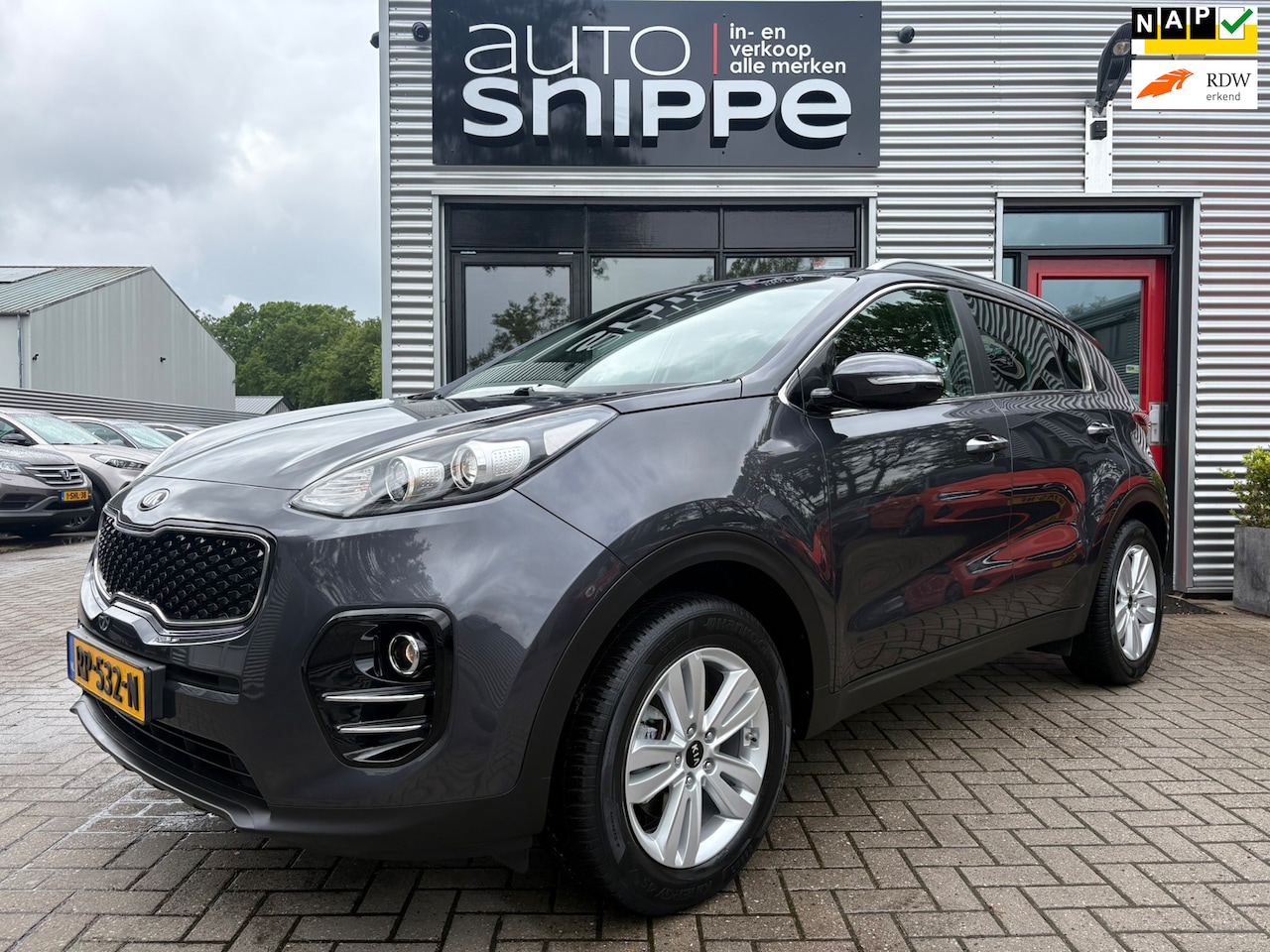 Kia Sportage - 1.6 GDI DynamicLine -LEDER-STOELVERWARMING V+A-LANE ASSIST-APPLE CARPLAY/ANDROID AUTO-CARM - AutoWereld.nl